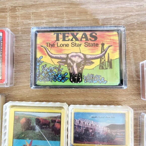 Vintage 13 Pc State & Park Playing Card Collector's Lot - Picture 6 of 6